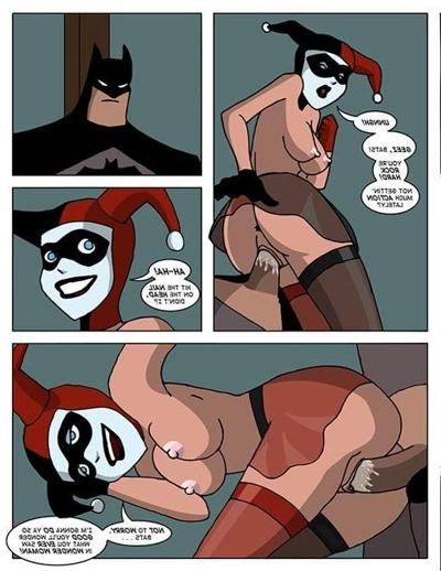 12P Messy Harley Quinn takes creamy cum facial and cums