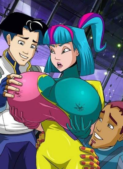 12P Toon girl pleasures meat cock and explodes in orgasm
