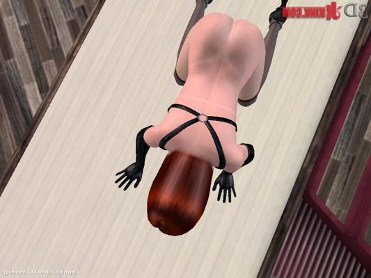 24P Hot BDSM sex action created in virtual fetish 3d sex game!