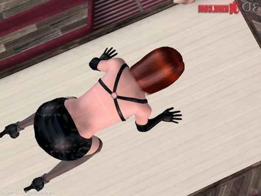 24P Hot BDSM sex action created in virtual fetish 3d sex game!