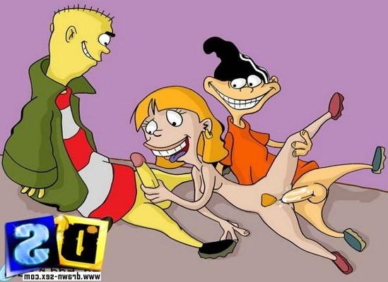 14P Gangbangs and couples cartoons!