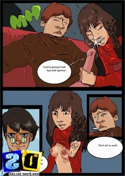 14P Young hardcore wizards cartoons