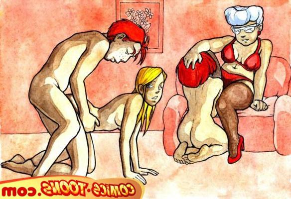 12P WITCH group sex with mature teacher