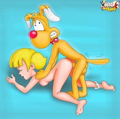 11P Family Guys hottest sluts Lois and Meg in action