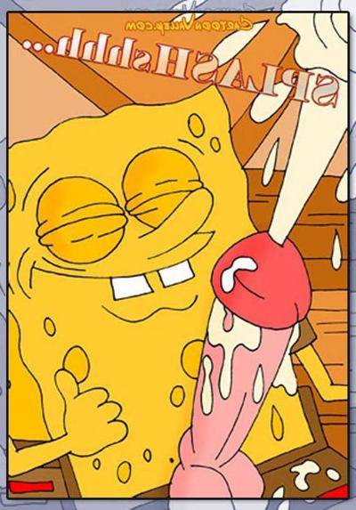 12P Bewitching sandy gets Sponge Bob and bursts climax