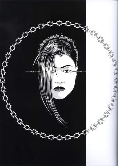 15P bizarre erotic leather bondage fetish artwork