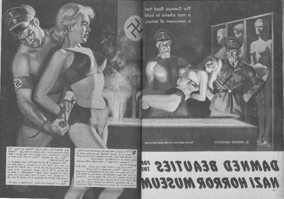 15P evil nazi captured women for painful bondages
