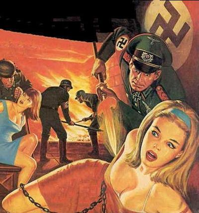 15P bizarre and painful nazi bondage drawing and art