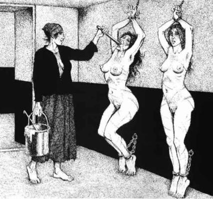 15P Pichards evil female dungeon bondage horror art and drawings