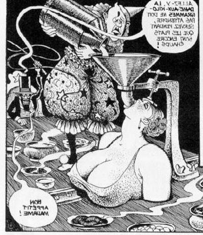 15P classic evil female dungeon bondage horror art and drawings
