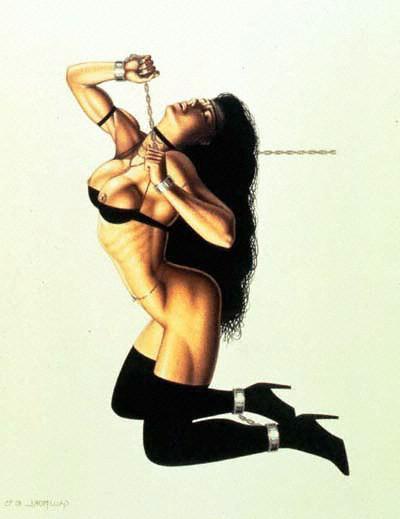 15P evil painful bondage with women in rope tied sex artworks