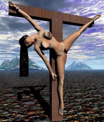 15P evil painful sexual bondage fetish artwork and horror drawings