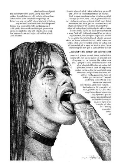 15P wrists chained evil sexual painful bondage illustrated story