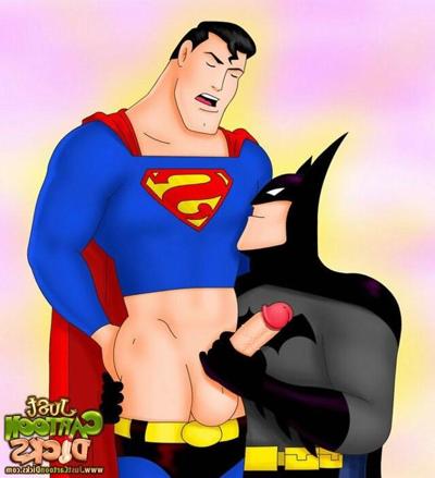 20P Hot gay porn with all the most famous toon heroes starring