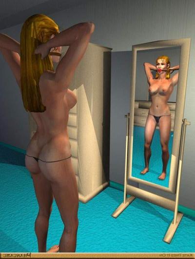 15P brutal female bondage art and evil painful horror drawings