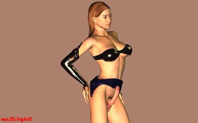 16P Toon dickgirl