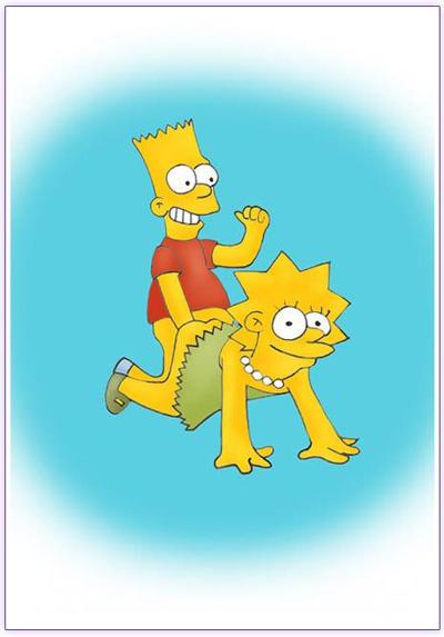 12P Maggie Simpson ass filled and gets jizz
