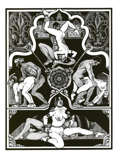 15P érotique dur kama sutra sexuel classique bizarre fétiches