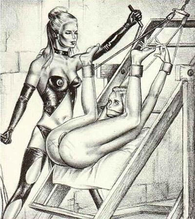 15P piégé dans un bondage attaché avec des cordes et des œuvres d'art bdsm en cuir