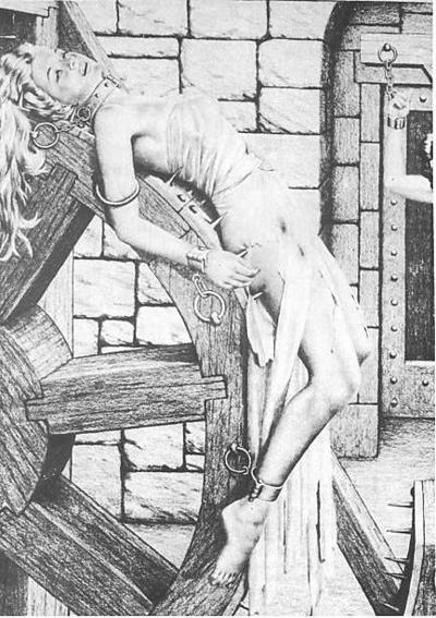 15P bizarre strange horror bondage art