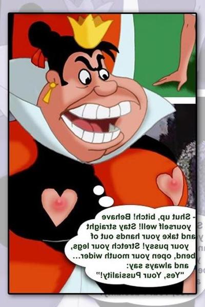 12P Queen of Hearts getting foreplay