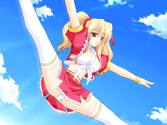 18P Teenage hentai cheerleaders with big natural breasts