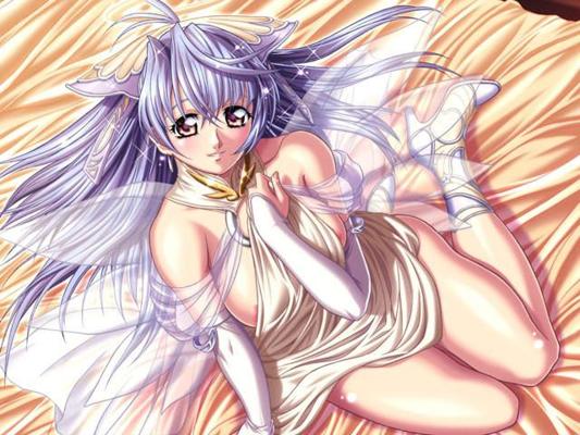 20P Young beautiful hentai redhead and her big titty sister