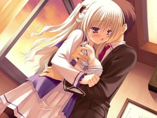 15P Cute anime girls get their innocence taken from them