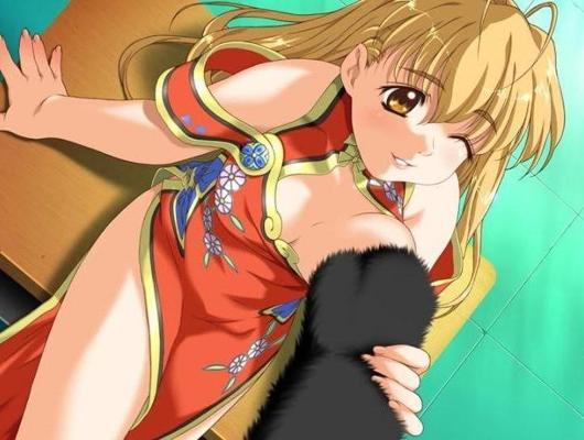 15P Big tits on this anime girl getting it rough