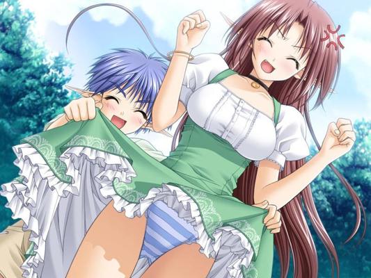 20P Young elven hentai maid with big firm tits never says no