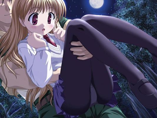 18P Princesinha hentai loira com vestido azul e peitos pequenos