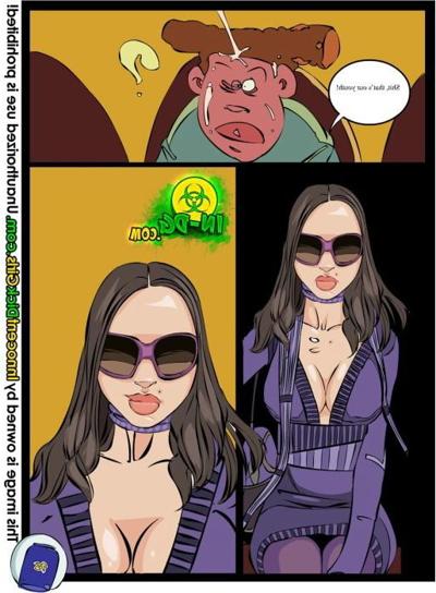 15P Shemale cartoon self-fucking at cinema