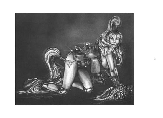 15P evil bondage and leather pain art