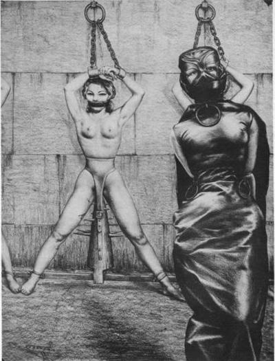 15P screaming women chained in dungeon