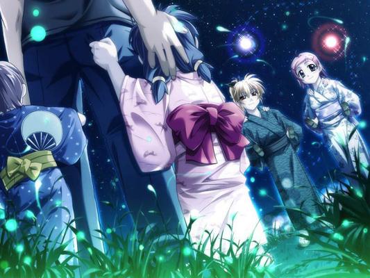 18P Shy hentai teen cuties in tight panties with big plump titties