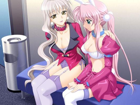 20P Adorable strip-teaseuse hentai avec de gros faux seins doux