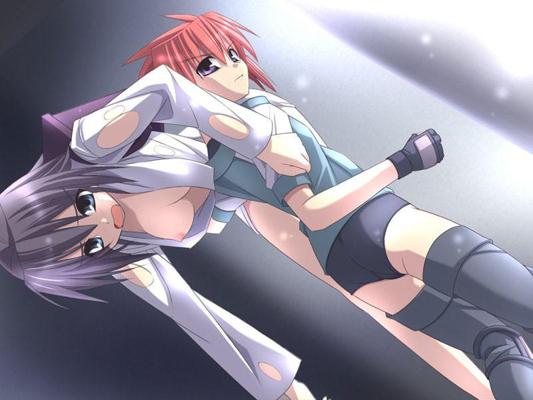 20P Silly hentai schoolgirls with big plump titties and short skirts