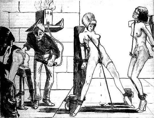 15P extreme painful horror bondage art