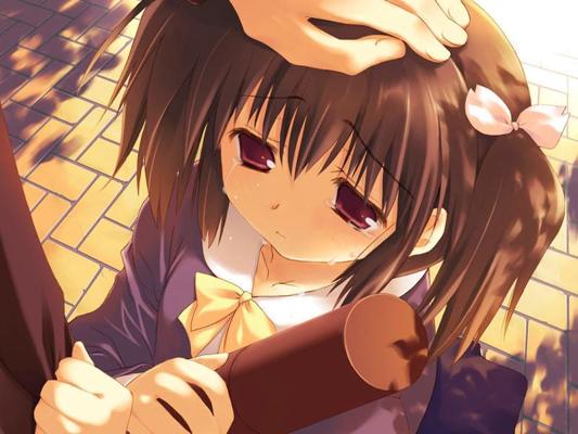 18P Sweet hentai teens wet panties and sexy cleavage with big tits