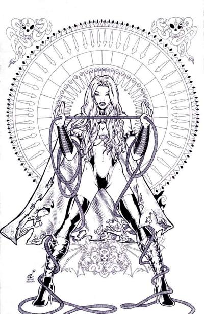 15P bizarre gothic underworld sex comic