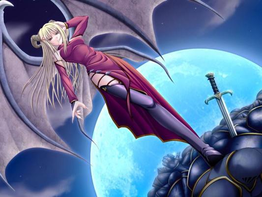 15P Dark age hentai with nasty tentacles slugs and busty blondes
