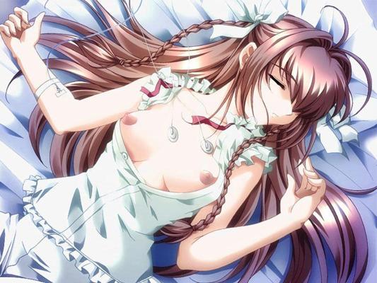 6P Summer time hentai teens enjoy their new tits and bathing suits