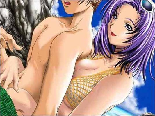 15P Anime girls are used for sex