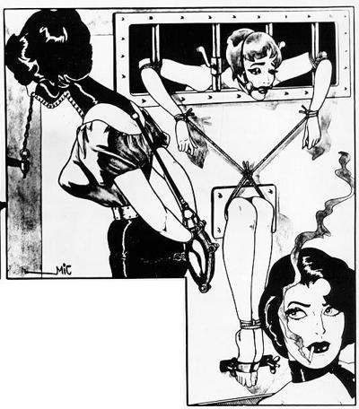 15P bizarre and extreme vintage dungeon art