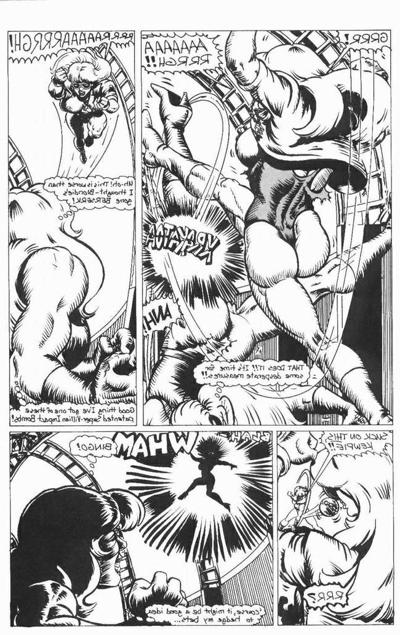 15P lesbian super women fighting sex