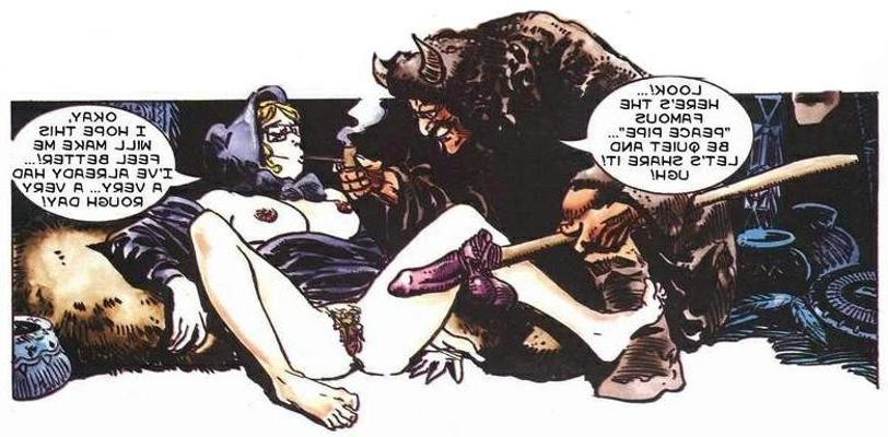 16P Aventuras de cómics para adultos de sexo occidental.