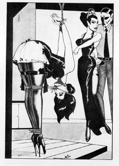 15P Latex-Leder und Ballknebel, weibliches Bondage
