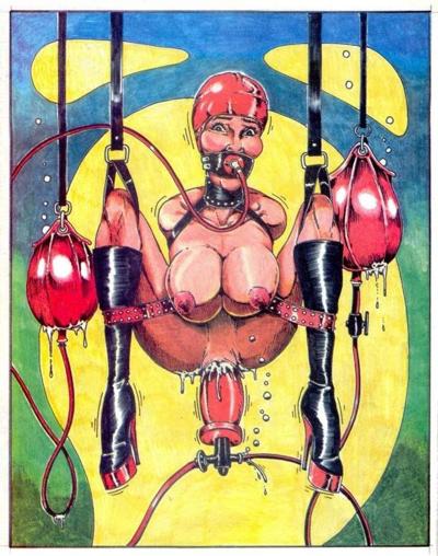 15P bdsm orgasms and bizarre fetish sex comic