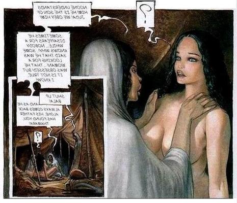 15P Forbidden adult comics about dirty sexual action