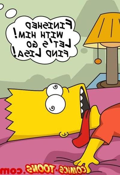 15P Anzüglicher Cartoon-Porno über die Simpsons